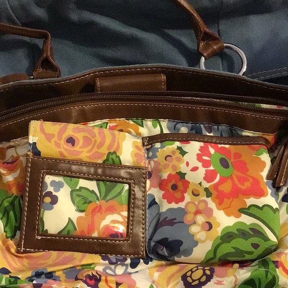 Giani Bernini Blue Fabric (denim/twill) Handbag - Picture 6 of 11